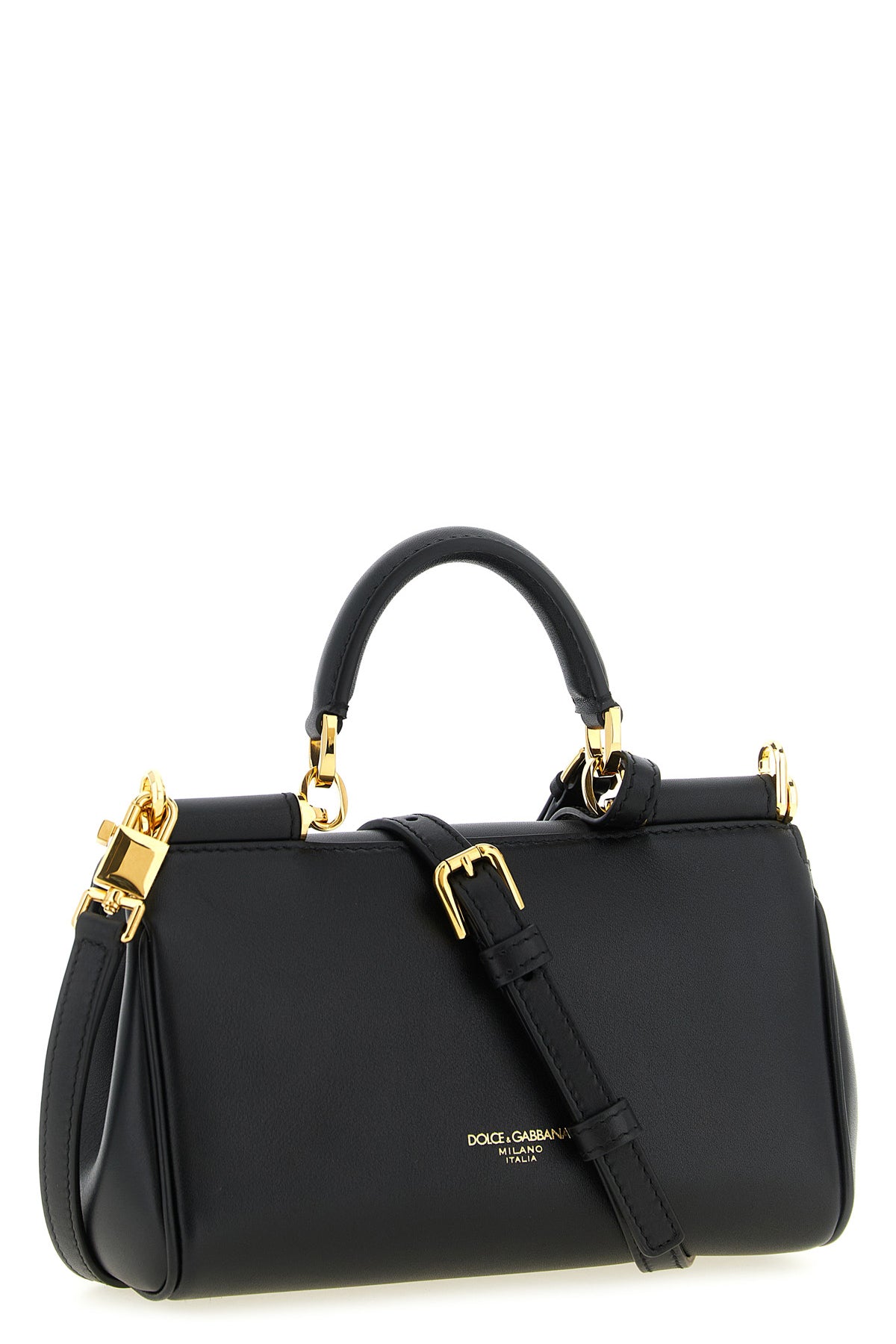 my sicily mini handbag in plongé calf leather