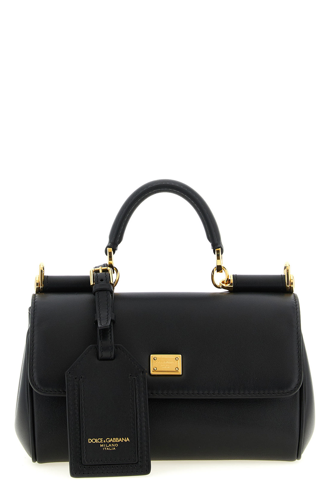 DOLCE &amp; GABBANA OS my sicily mini handbag in plongé calf leather