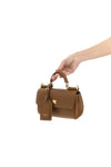 my sicily mini handbag in plongé calf leather