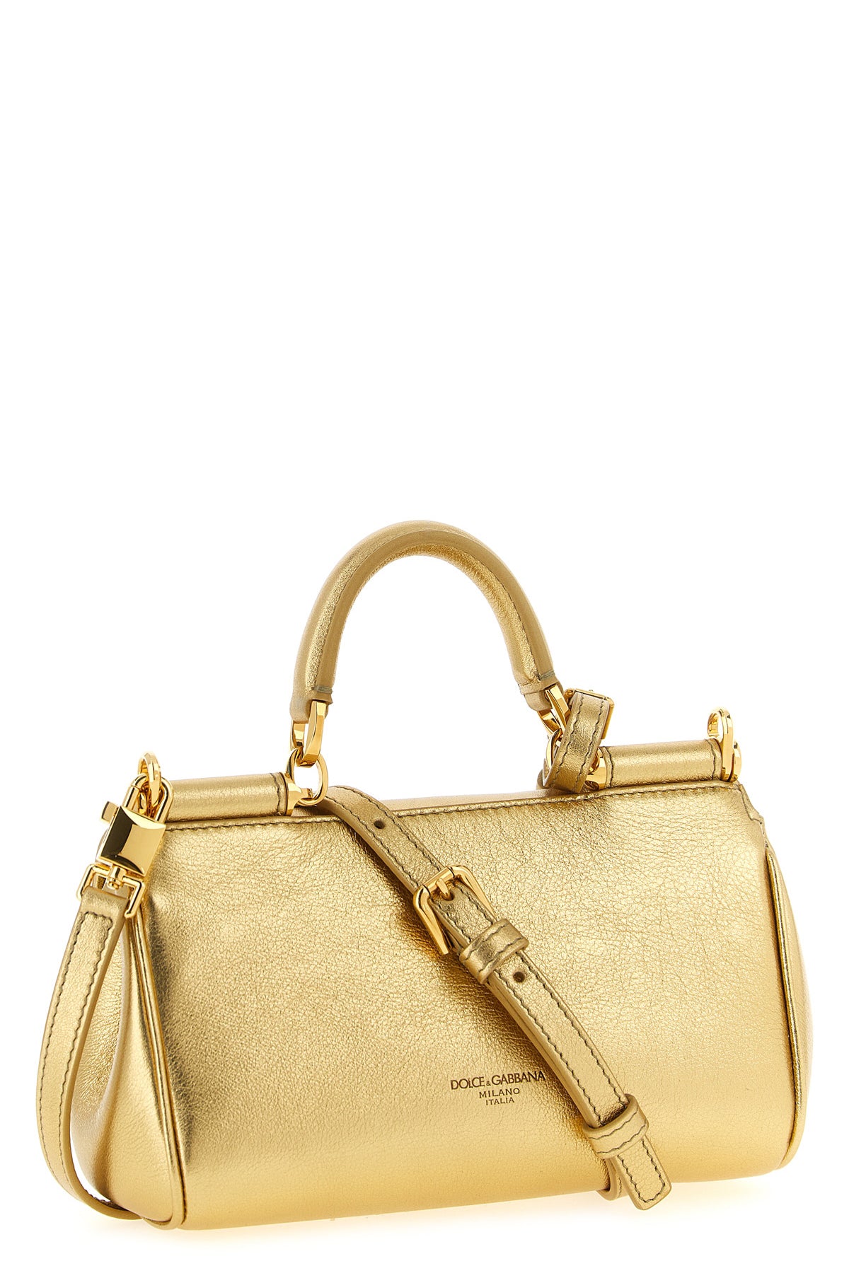 my sicily mini handbag in laminated calf leather