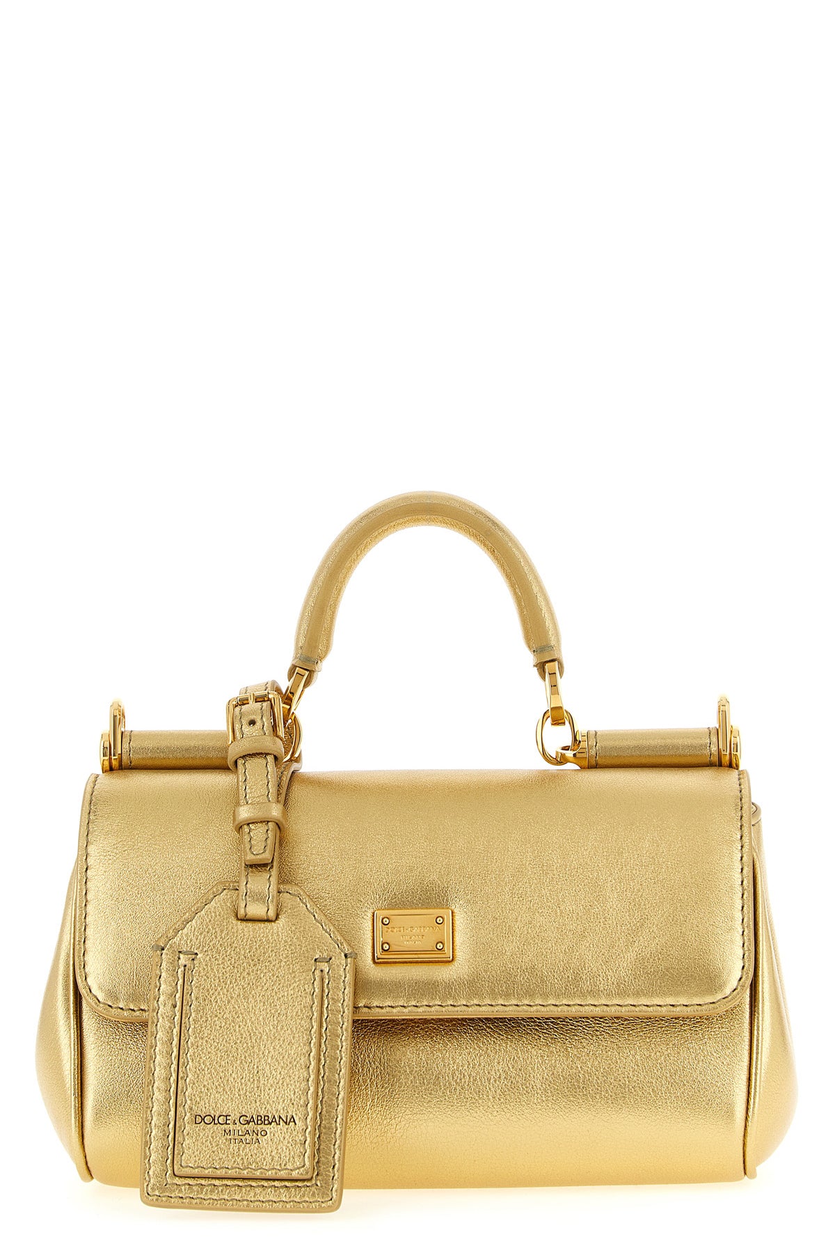 my sicily mini handbag in laminated calf leather