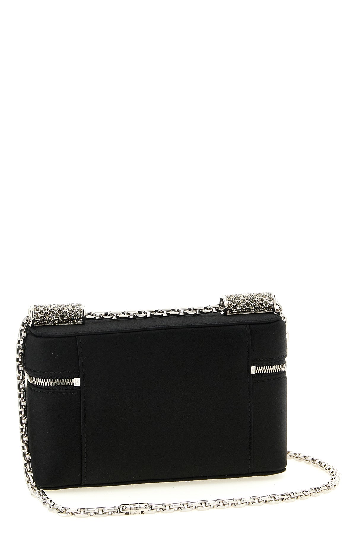 medium satin sicily crossbody bag