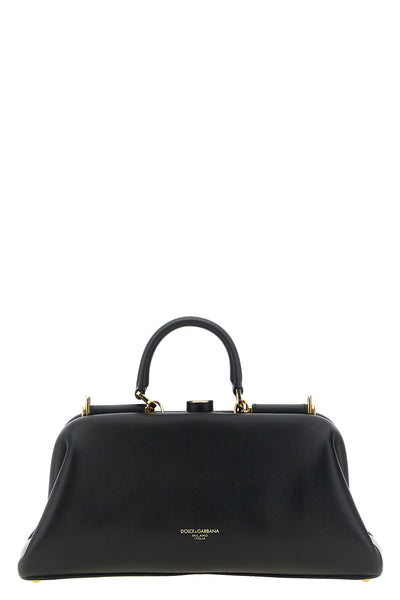 the dolce&gabbana grandma medium handbag stands out for its structured and scu