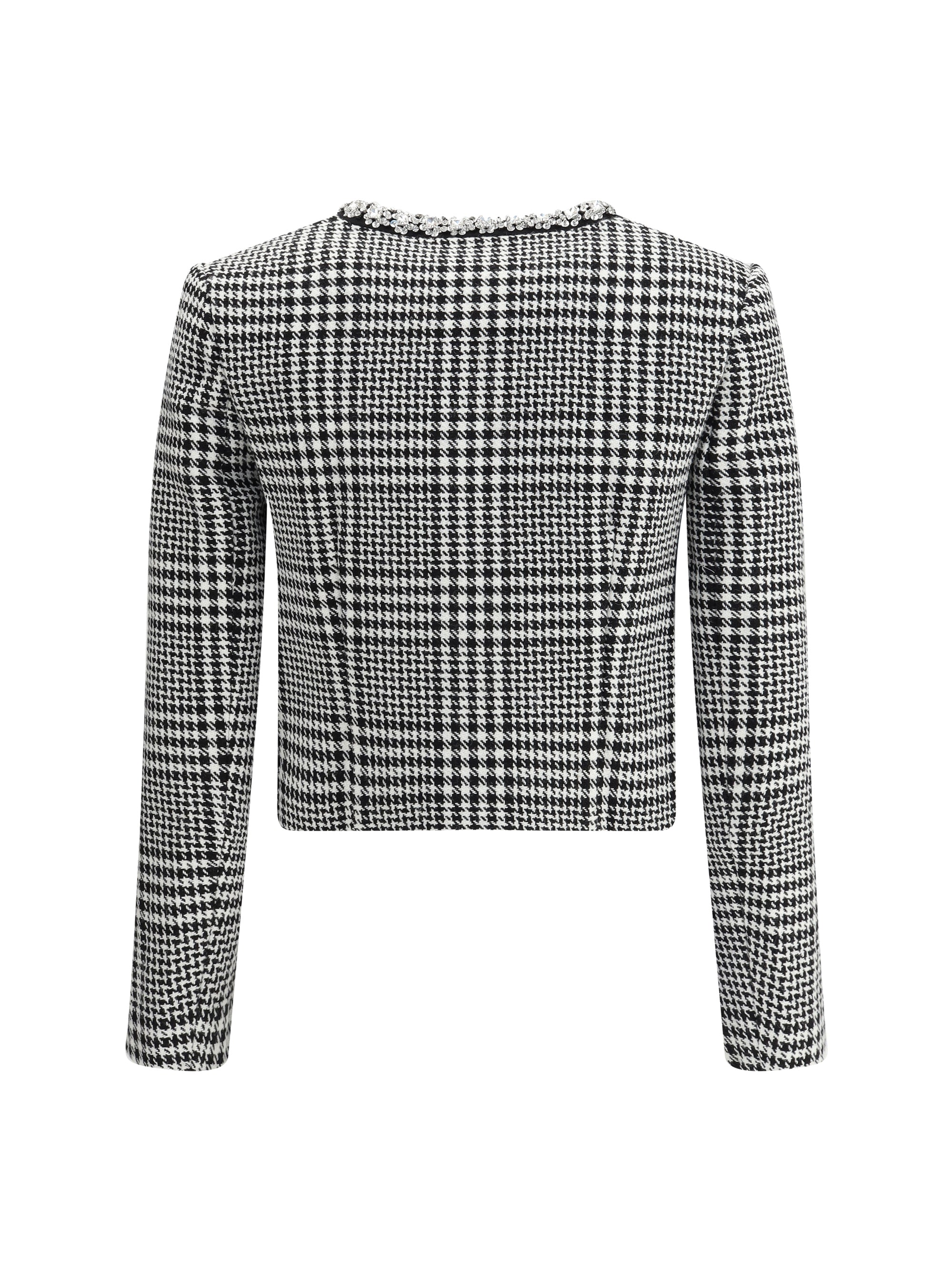 SELF-PORTRAIT 8 check blazer