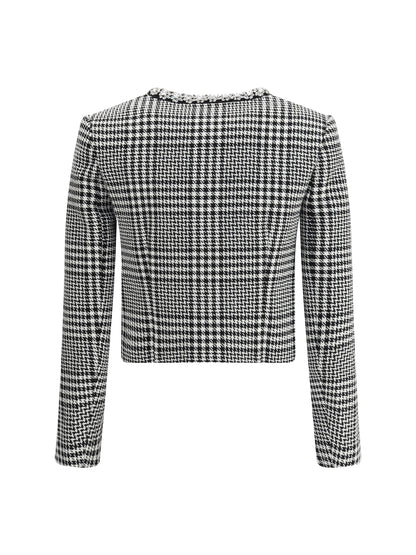 SELF-PORTRAIT 8 check blazer