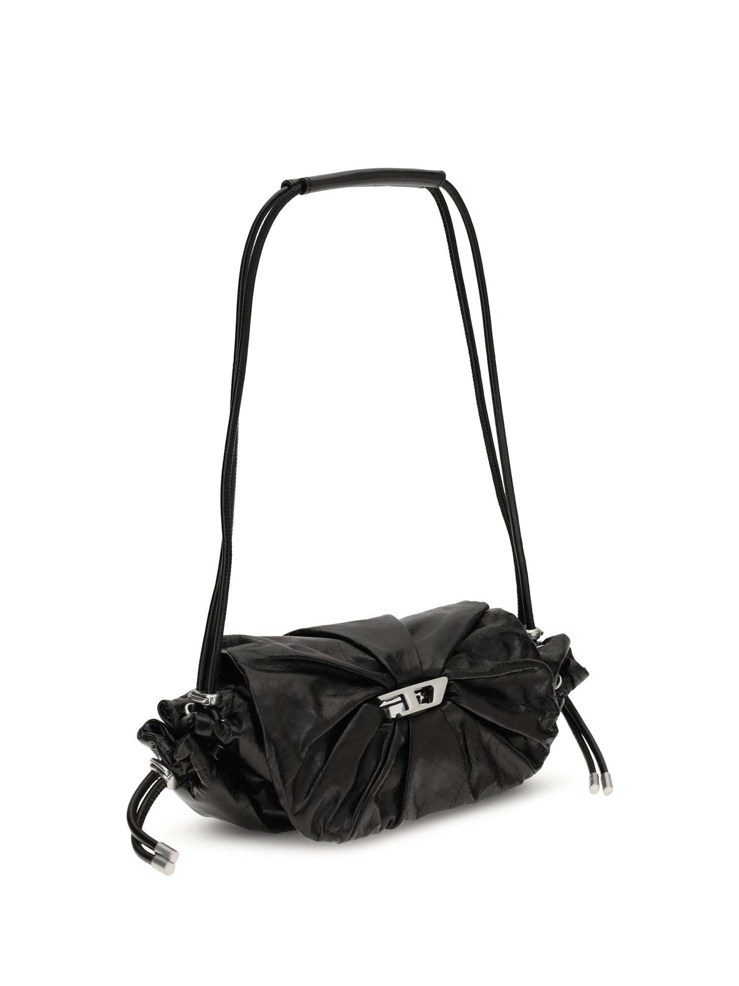 DIESEL OS scrunch-d shoulder bag
