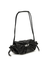 DIESEL OS scrunch-d shoulder bag