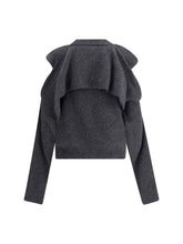ALAIA 1 cashmere bolero cardigan 