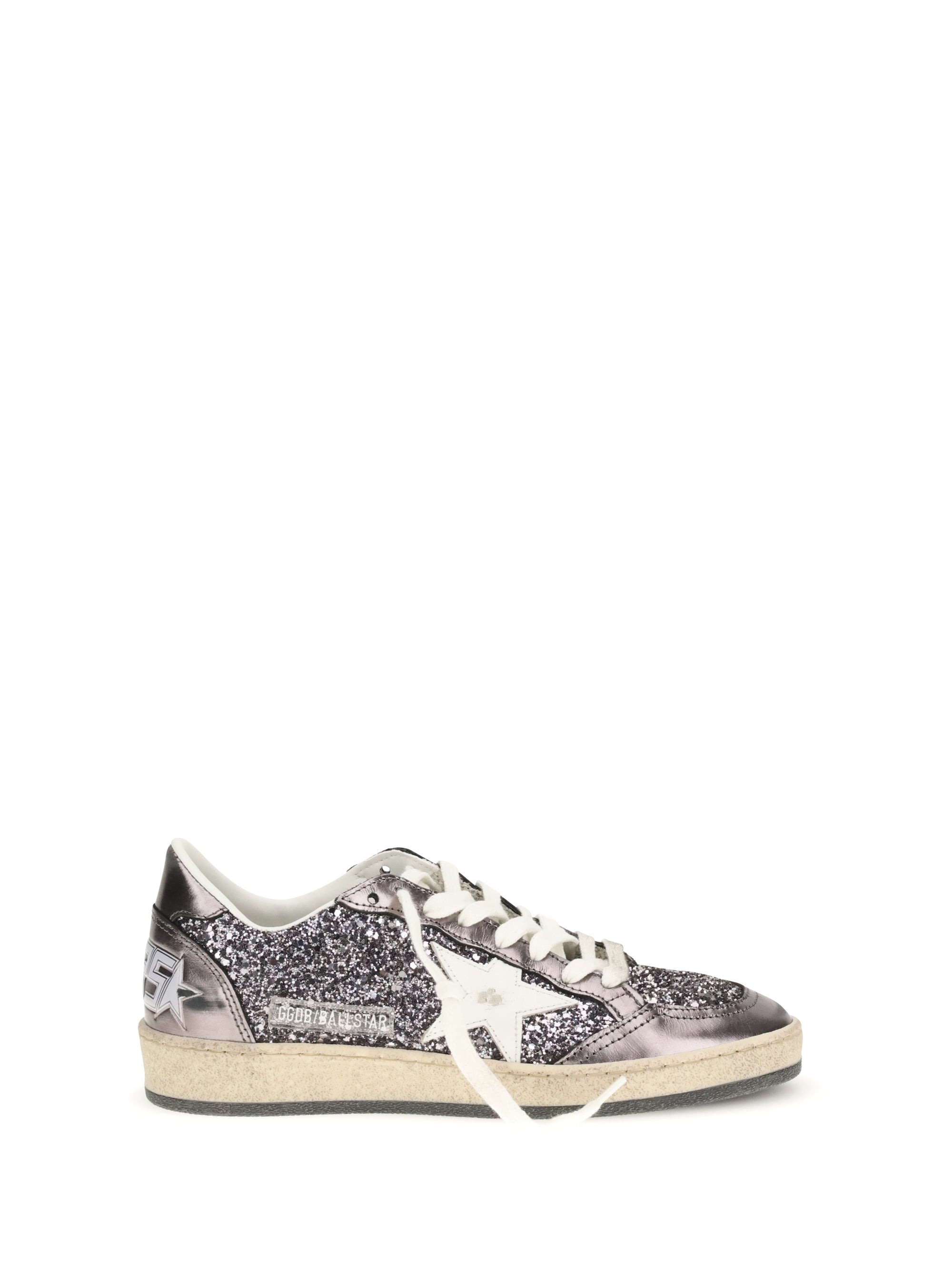 GOLDEN GOOSE 36 ballstar glitter sneakers