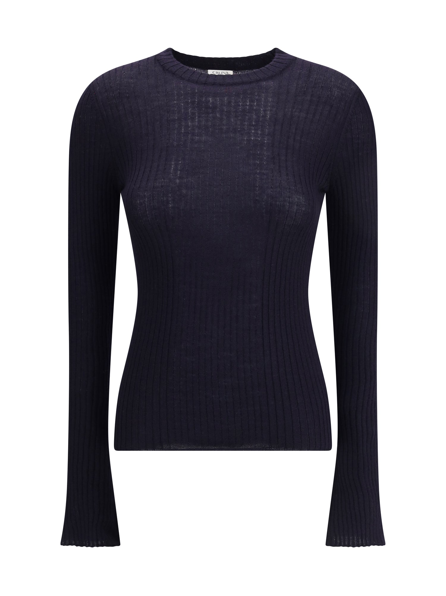 CRUNA 40 lightweight wool crew-neck sweater 
