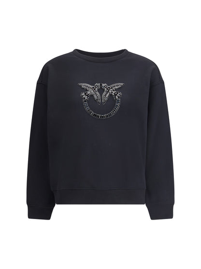 PINKO L embroidered logo sweatshirt 