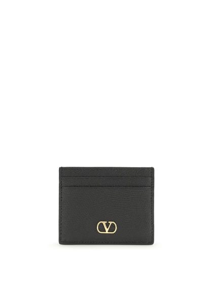 VALENTINO GARAVANI OS vlogo signature card holder 
