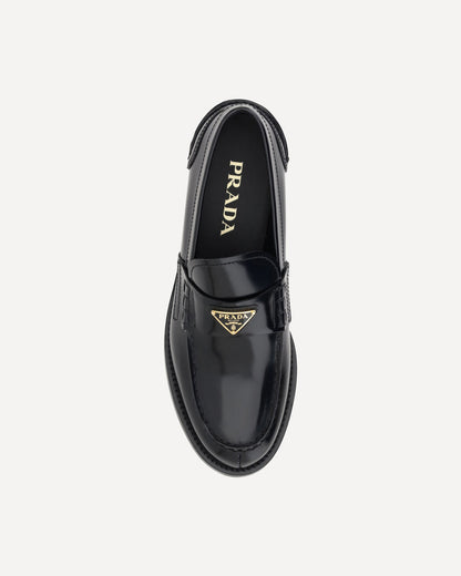 logo loafers