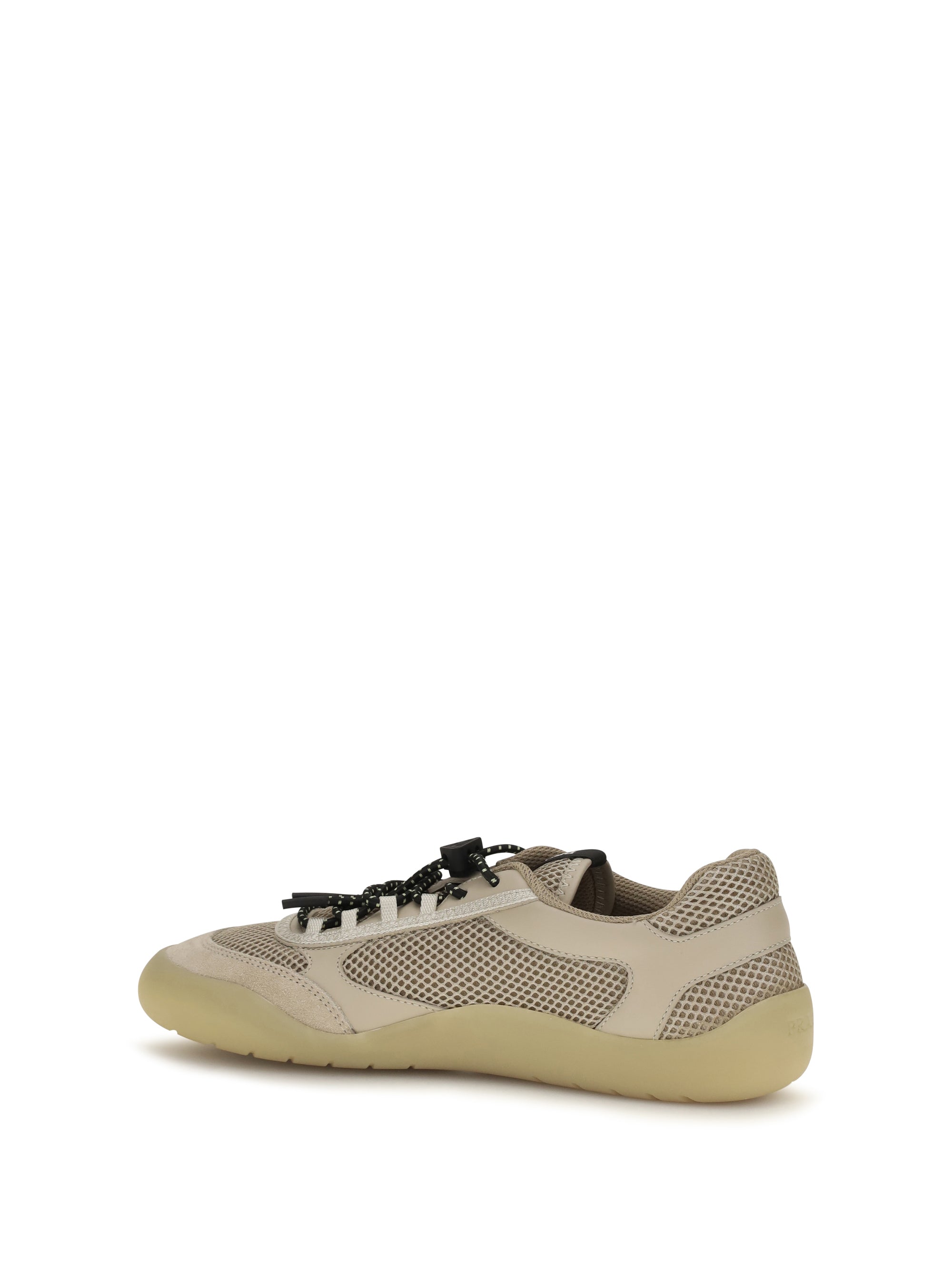speedrock mesh and leather sneakers