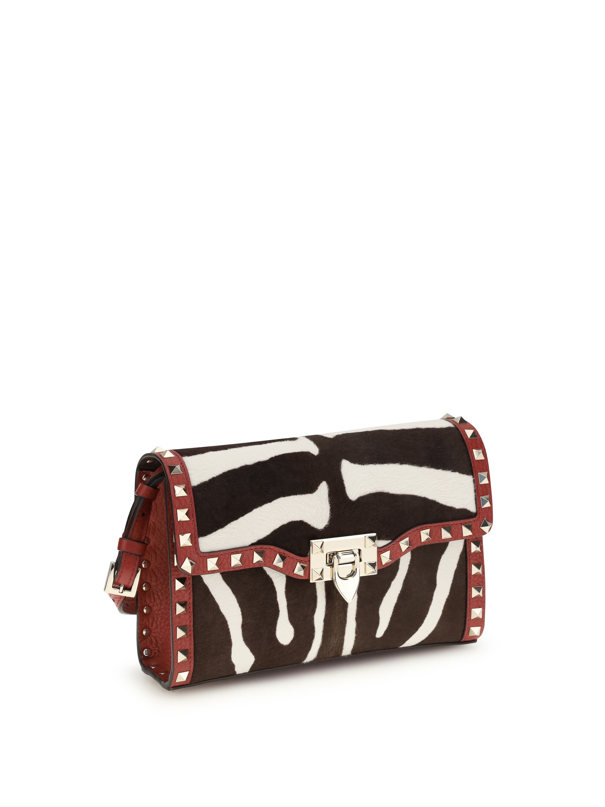 zebra-print shoulder bag