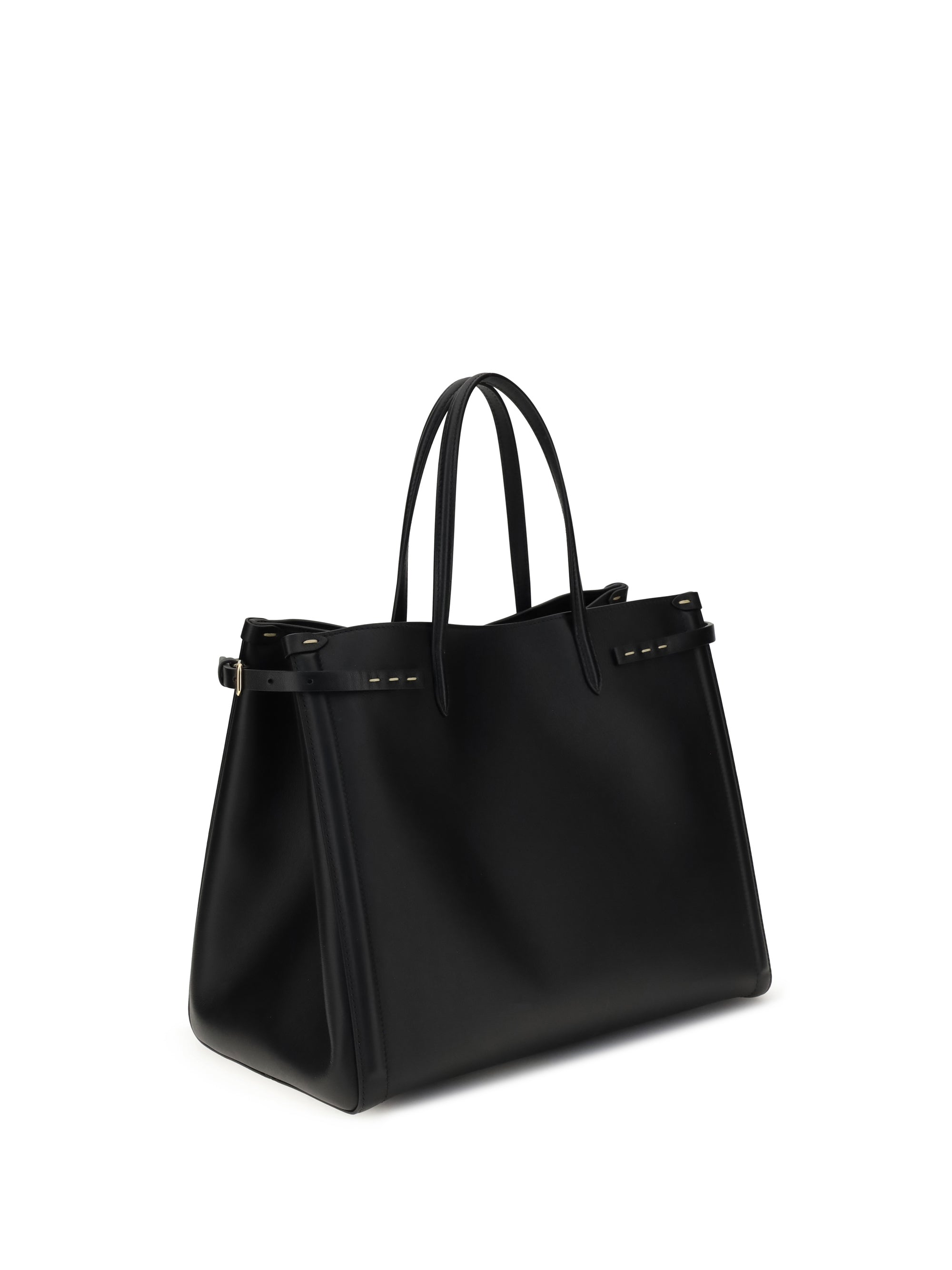 antibes medium leather handbag