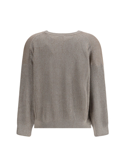 BRUNELLO CUCINELLI L lurex sweater