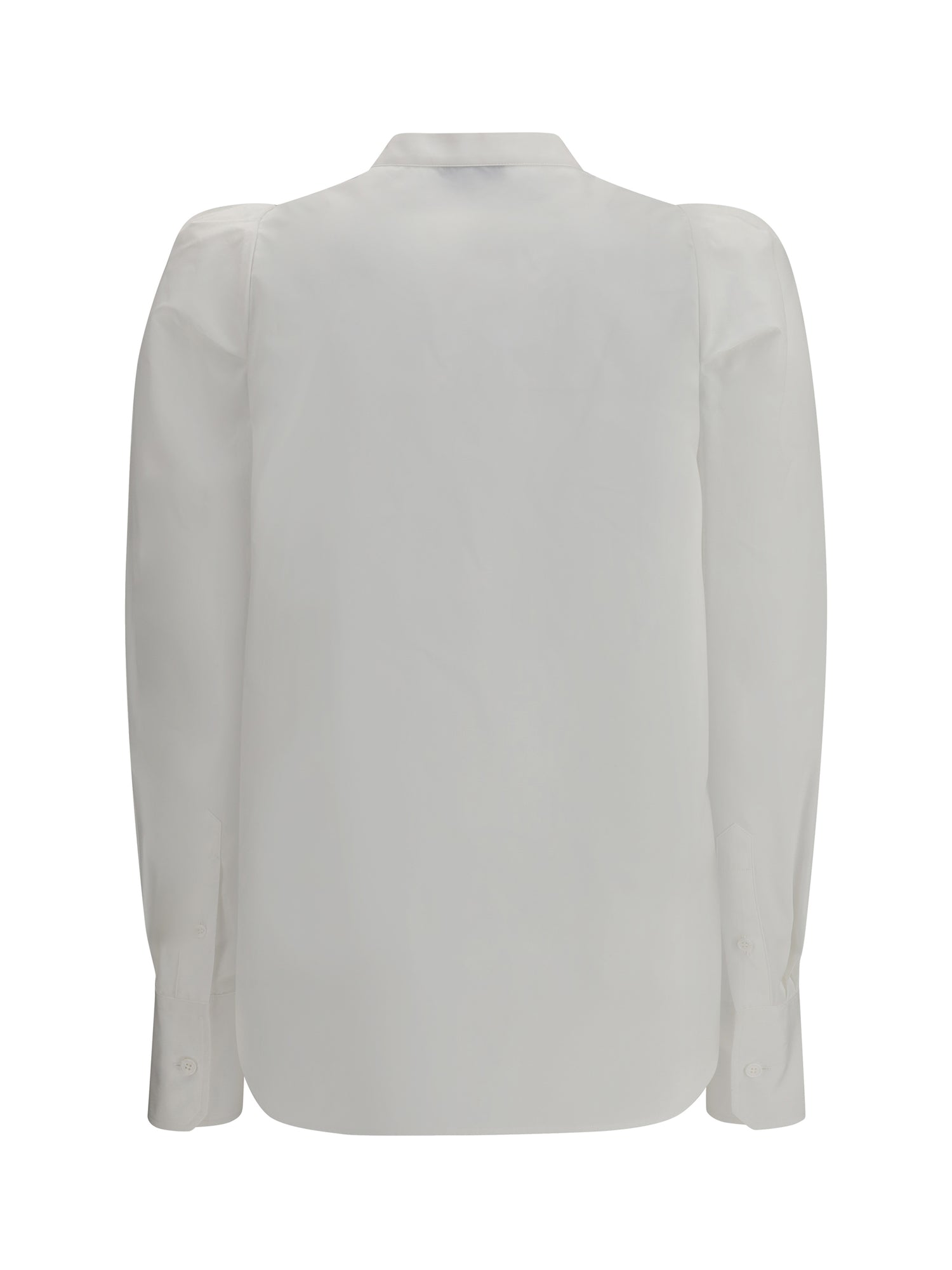 ALEXANDER MCQUEEN 42 white shirt with mandarin collar