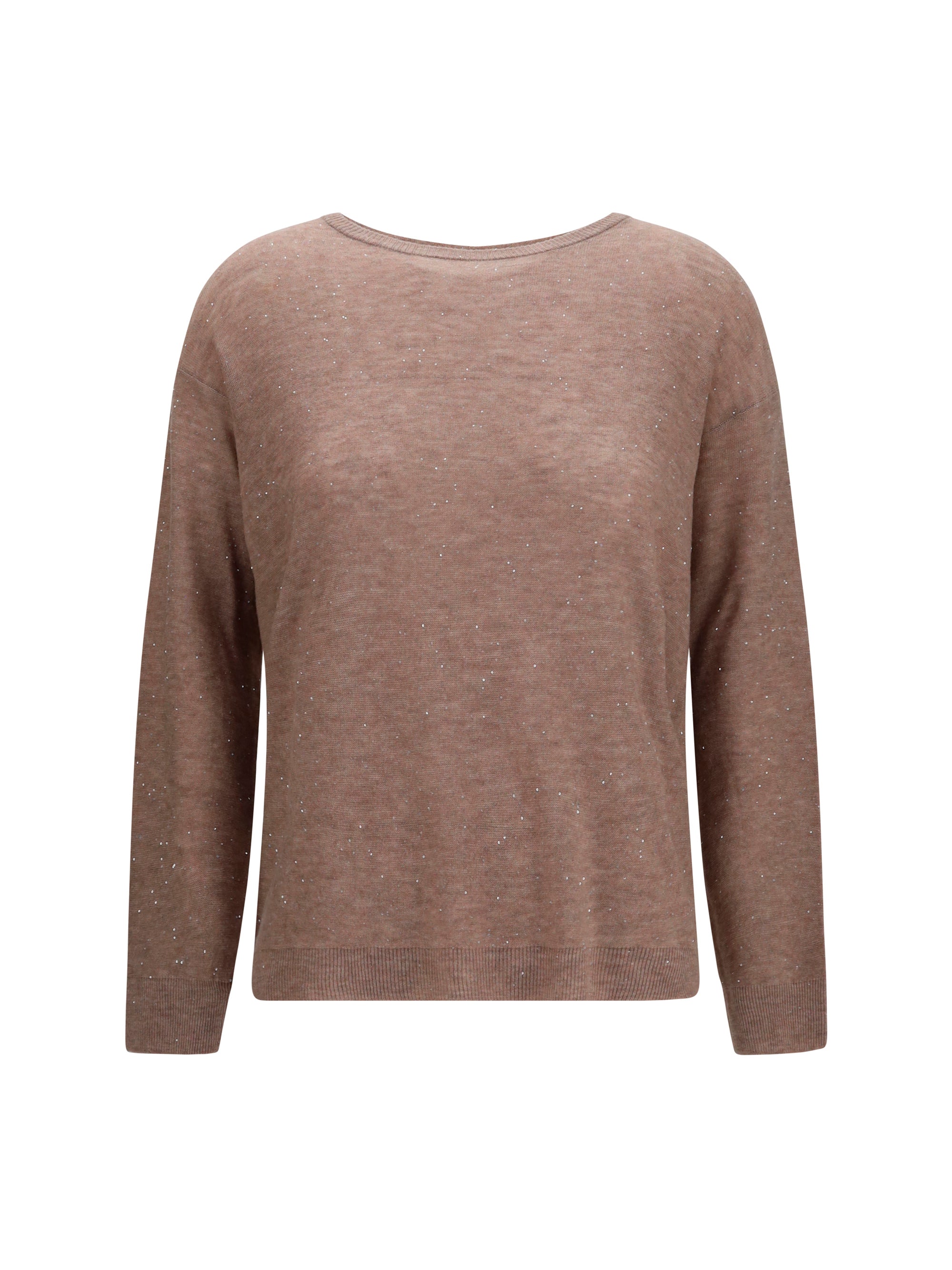sequin-embellished sweater