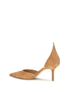 d'orsay flame suede pumps