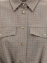 BRUNELLO CUCINELLI M checked virgin wool shirt