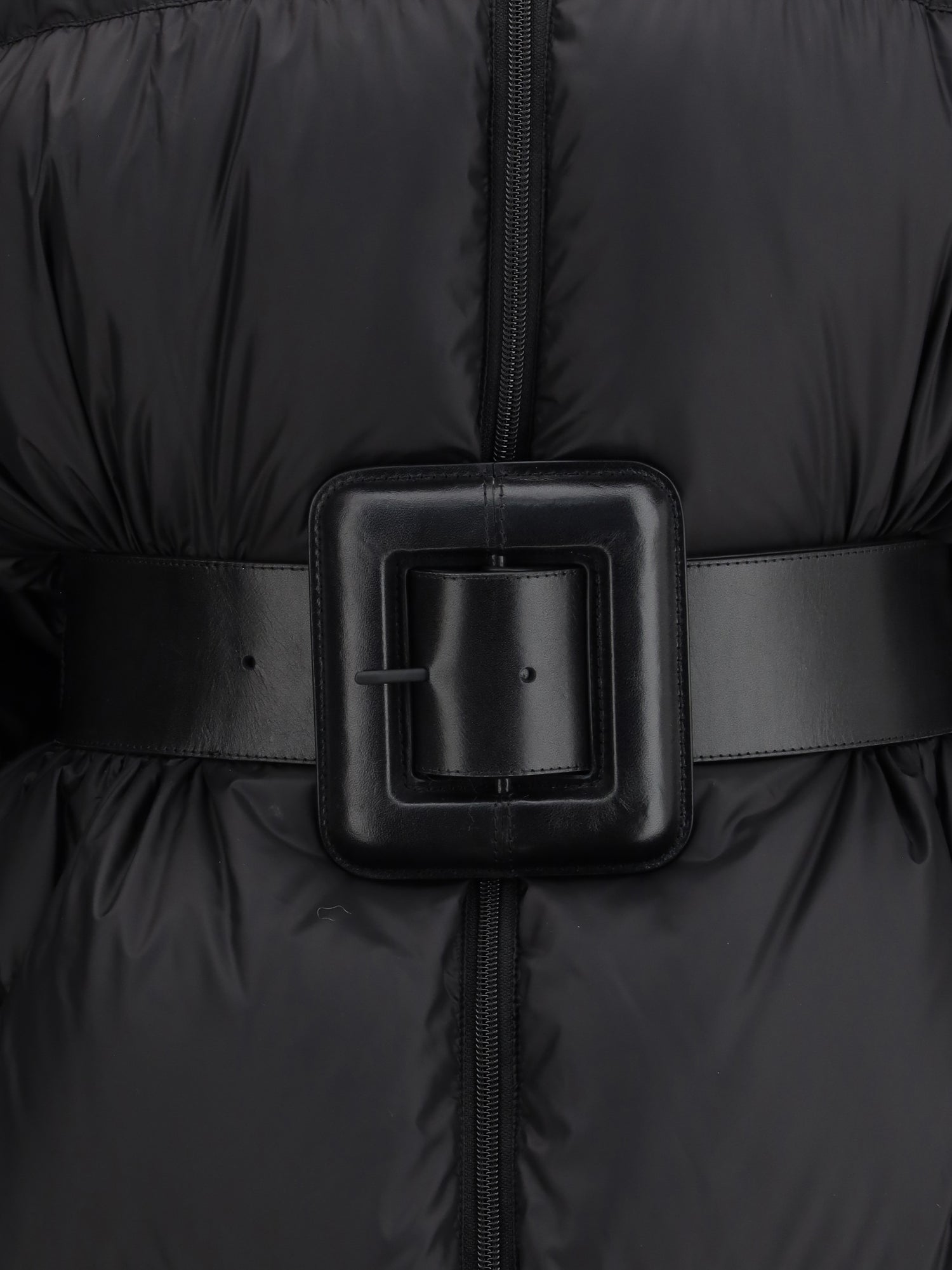BALENCIAGA M belted hourglass short puffer