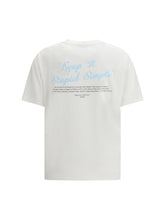 OFF-WHITE L kiss quote t-shirt 