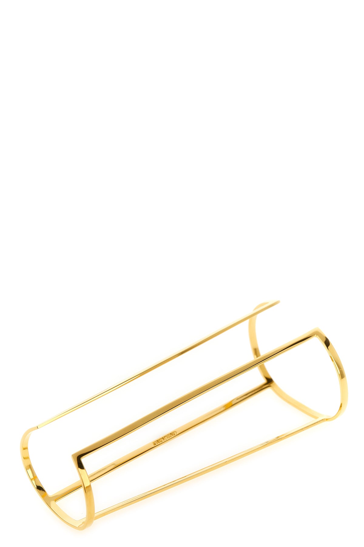 cut-out metal bangle