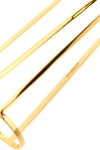 cut-out metal bangle