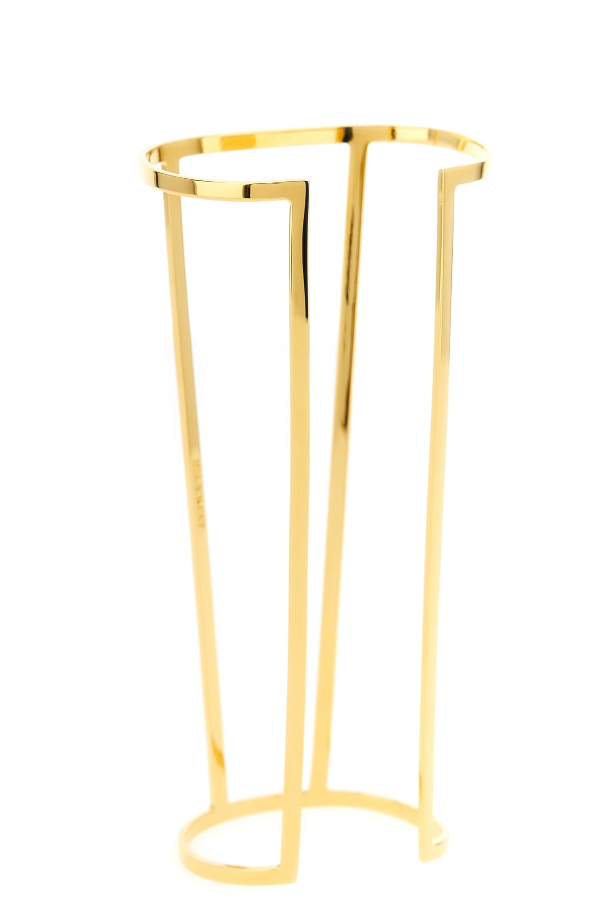 cut-out metal bangle