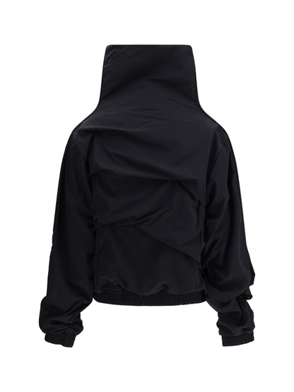 ALAIA M high collar jacket