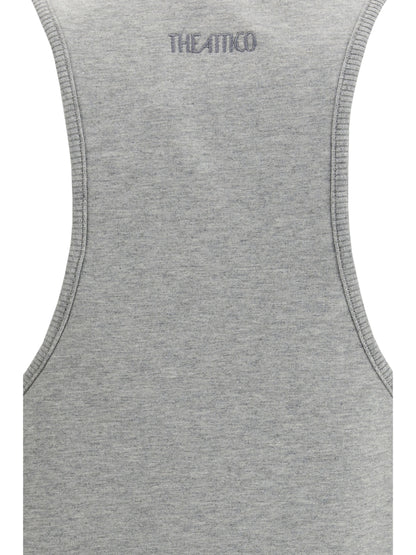 THE ATTICO 38 tank-style mini dress