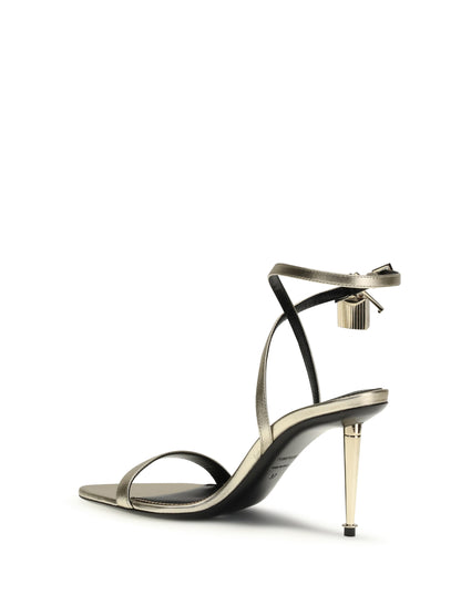 TOM FORD 36 padlock sandals