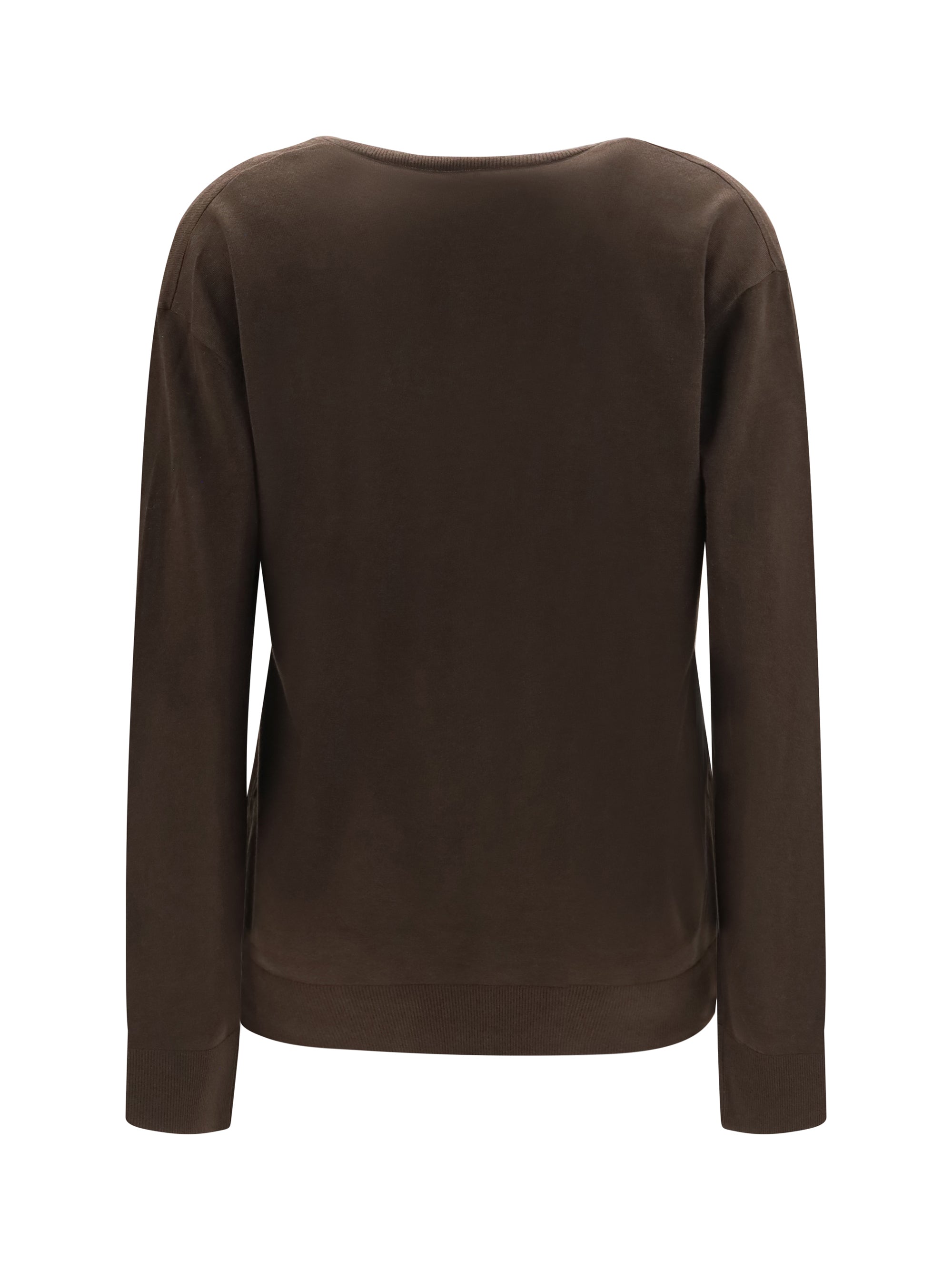 v-neck cashmere-blend sweater
