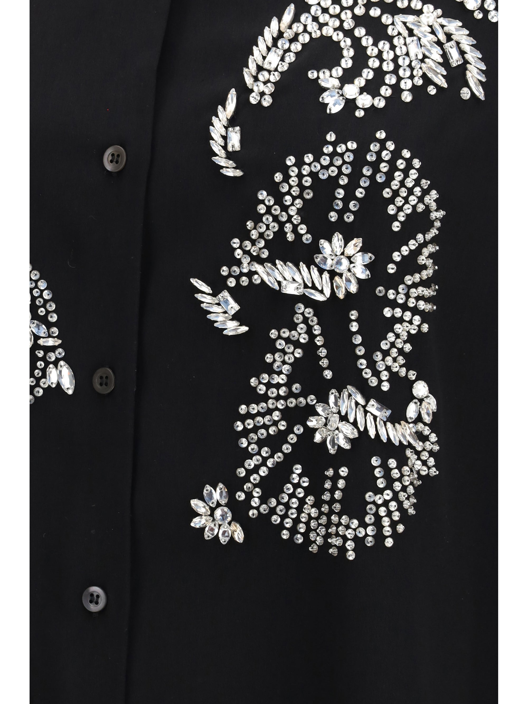 casia shirt with rhinestones
