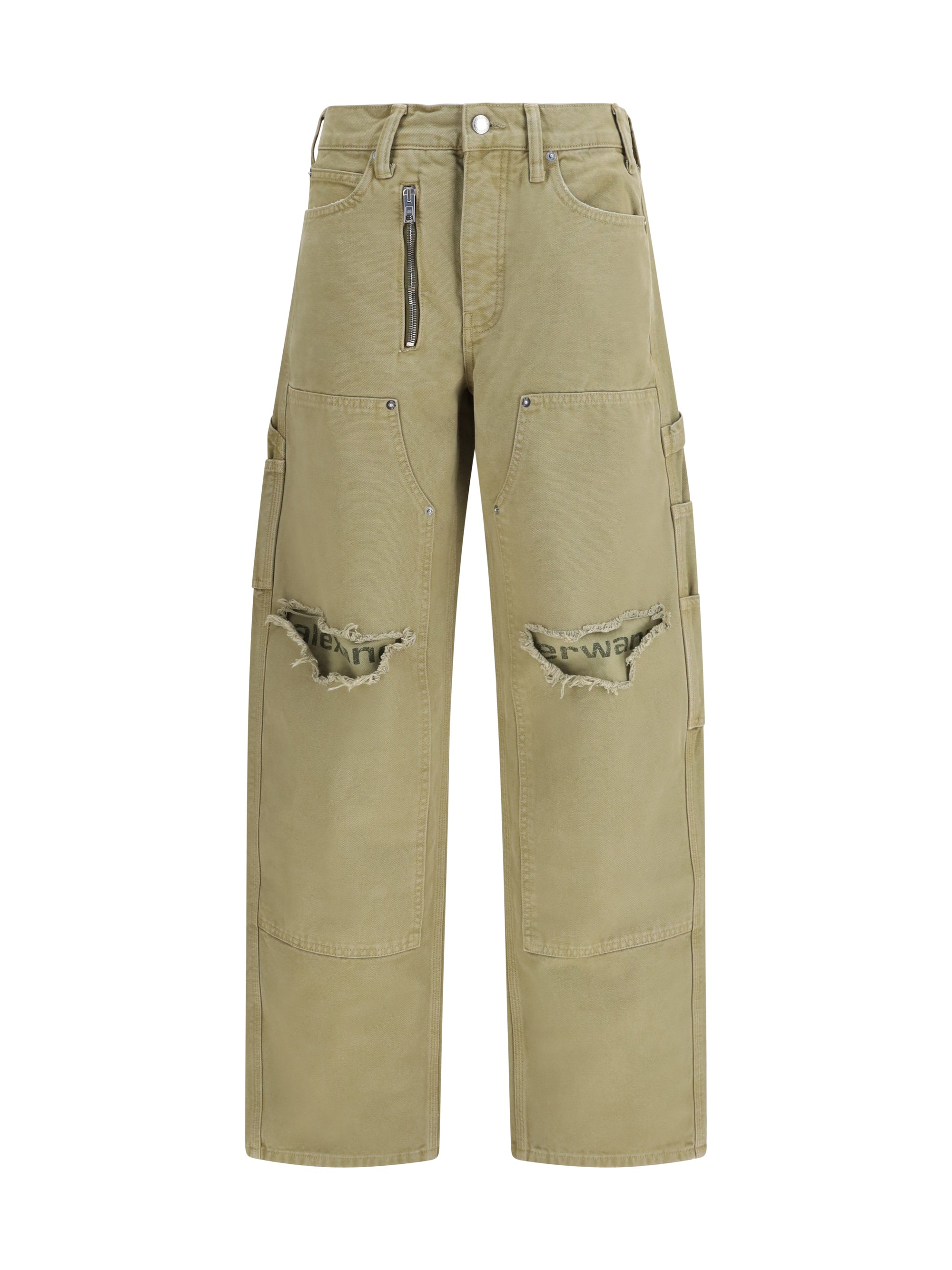 zip carpenter pants