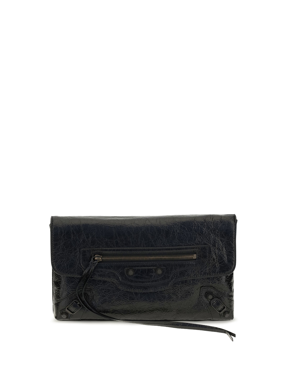 BALENCIAGA OS le city clutch in lambskin