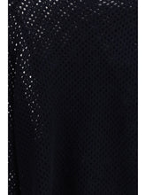 ALLUDE M perforated boatneck jumper