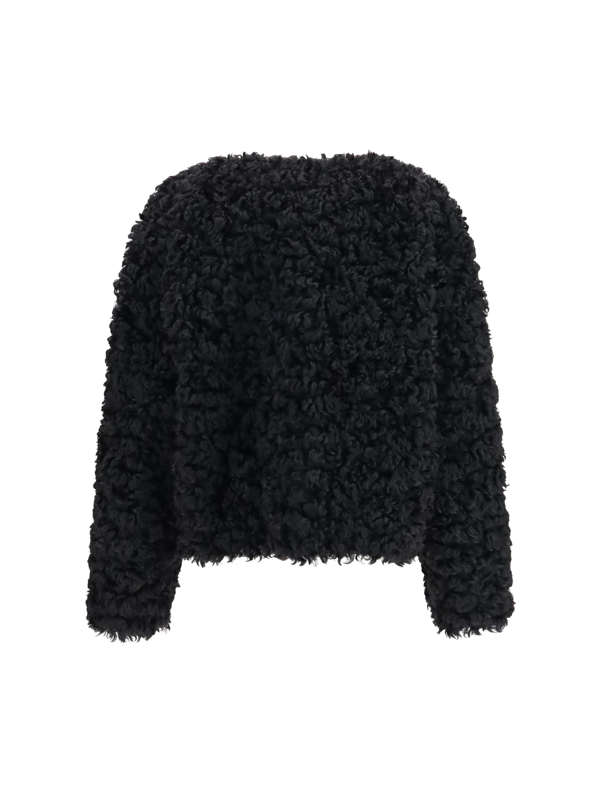 short plush coat