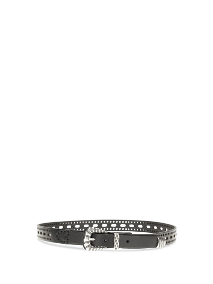 ETRO 75 leather belt