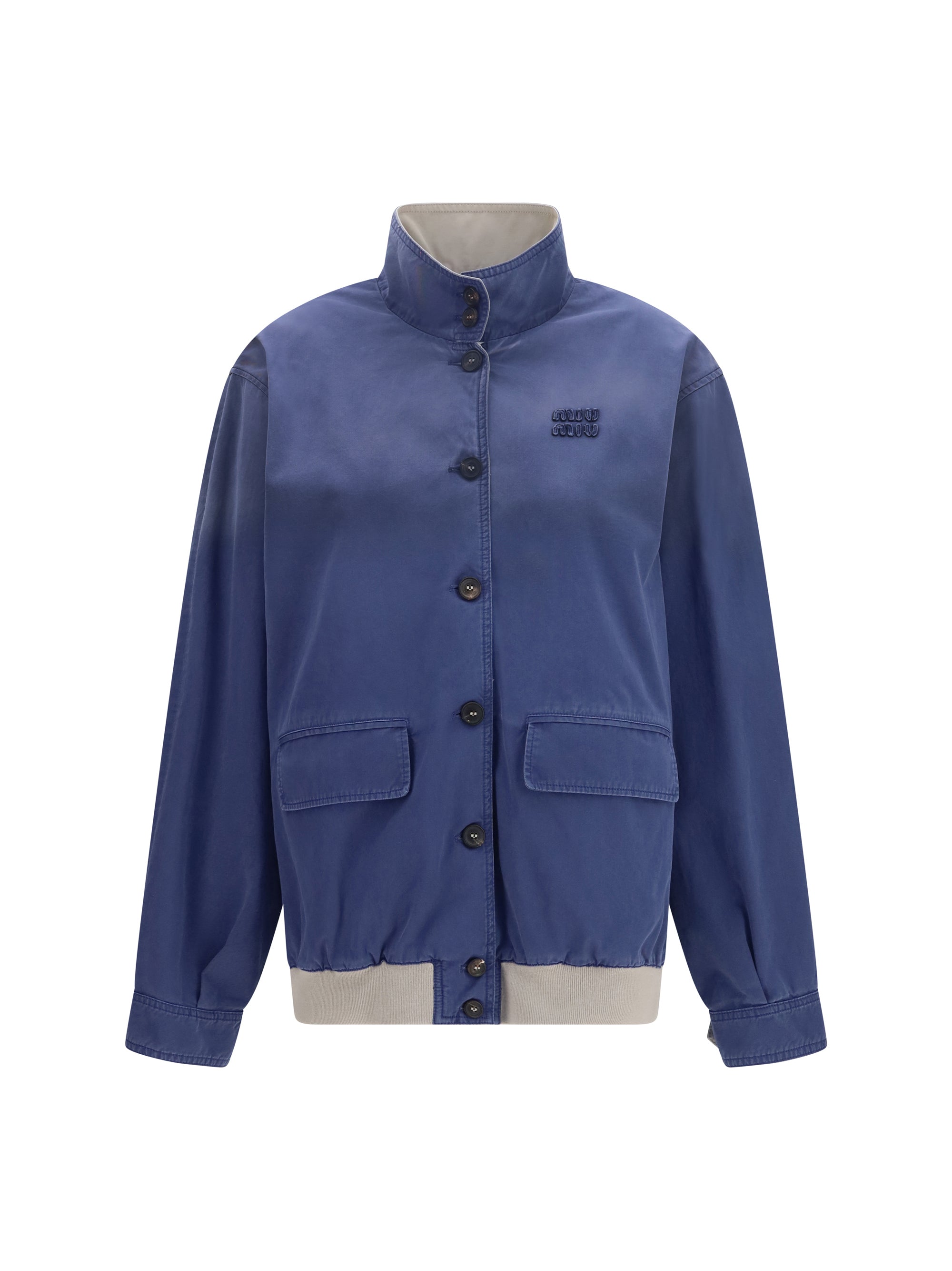 old washed twill jacket