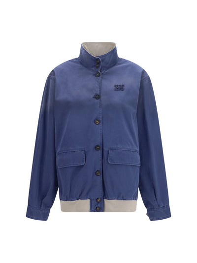 old washed twill jacket