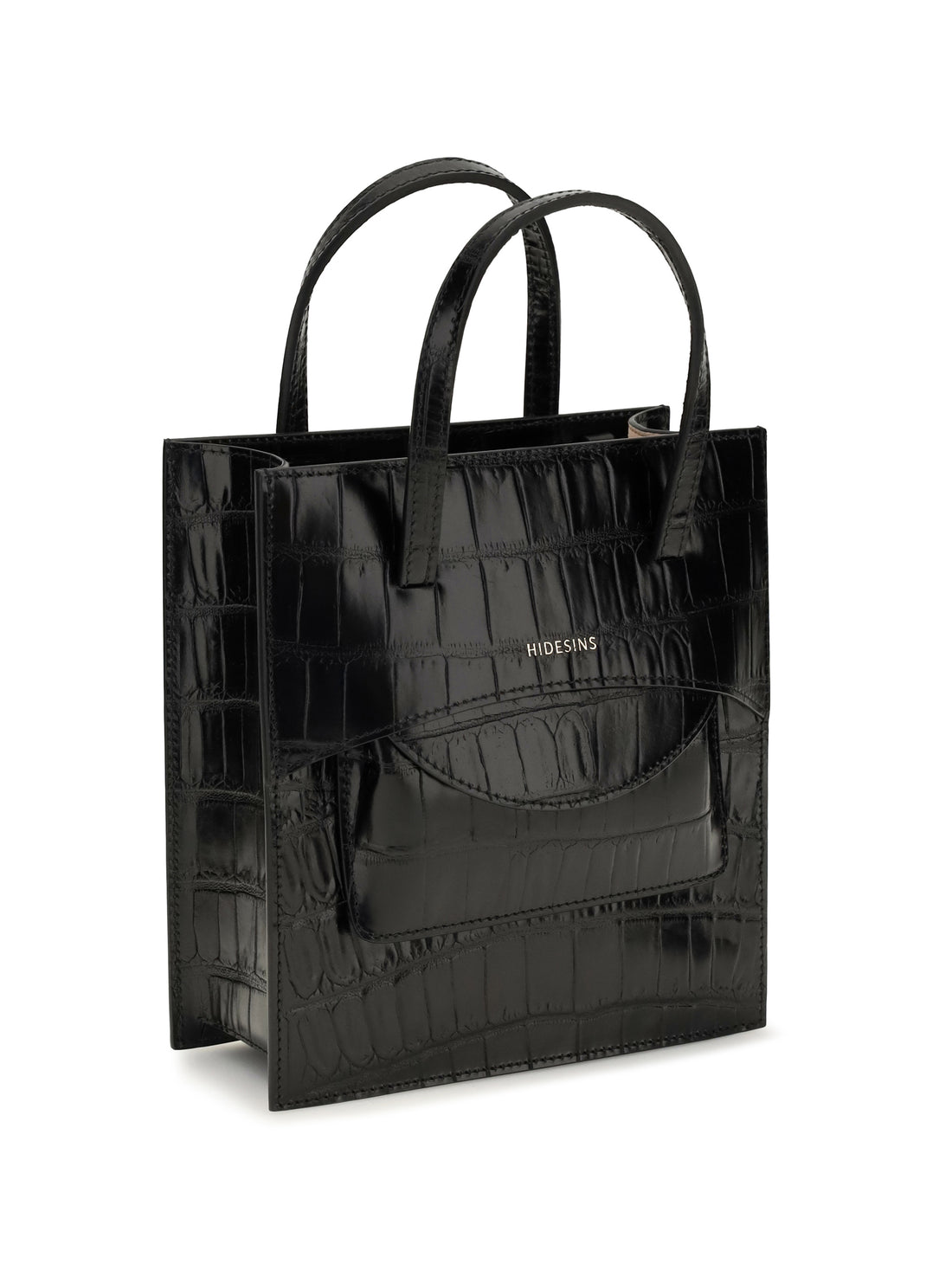 HIDESINS OS pocket leather handbag