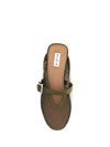 flat mesh mules