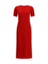 FENDI 40 knitted midi dress