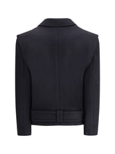 BALMAIN 36 wool double-breasted coat
