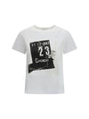maxi-print t-shirt