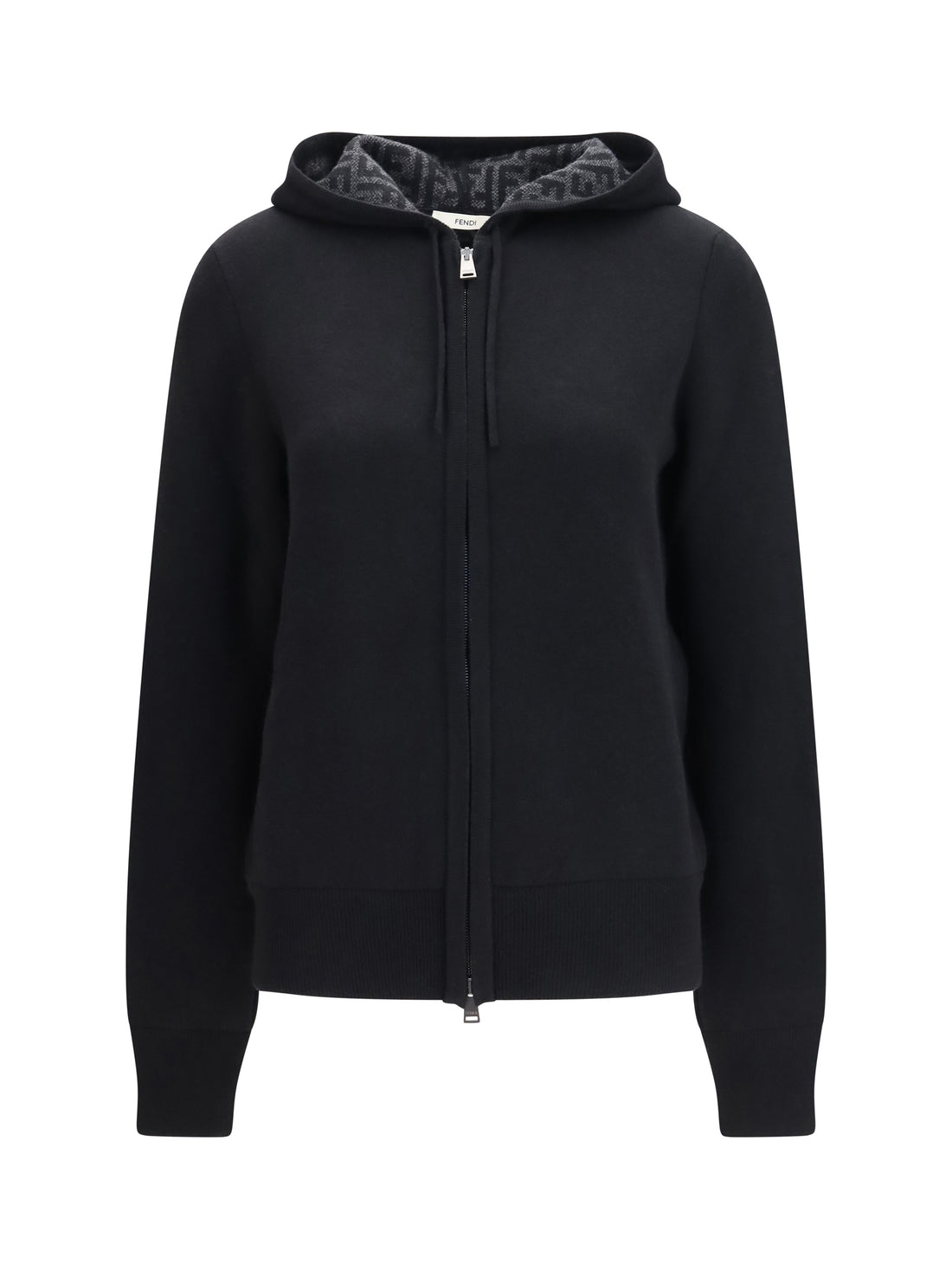 FENDI 38 ff zucca cashmere sweater