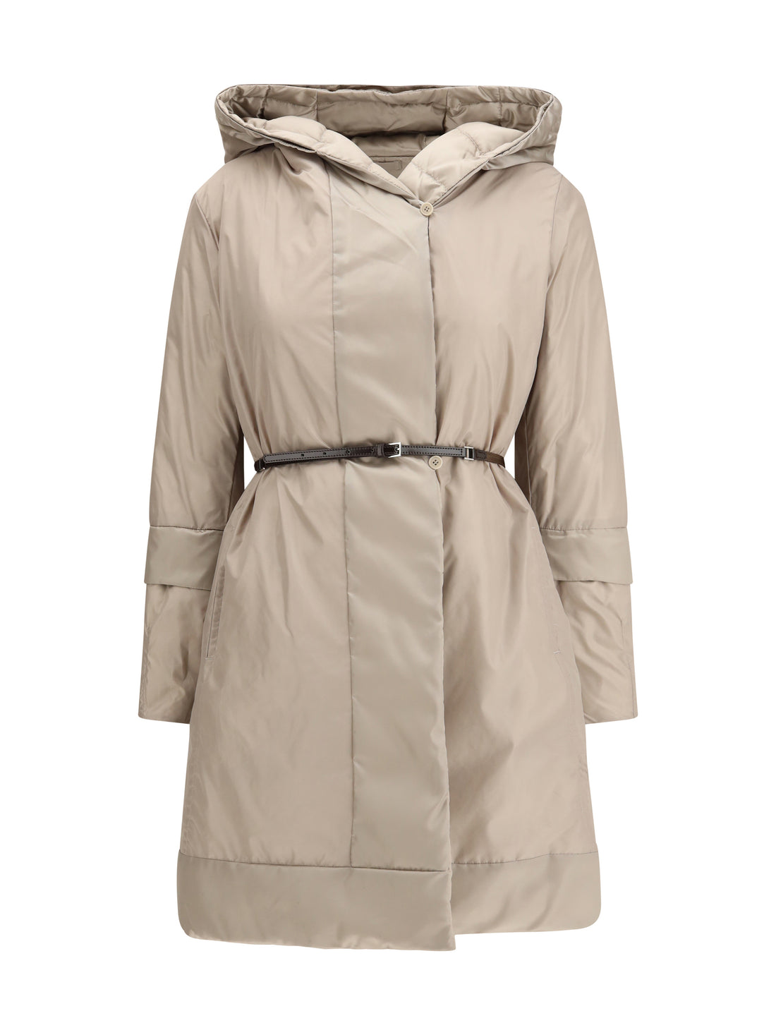 MAX MARA THE CUBE 42 puffer coat in water-repellent satin