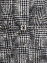 FENDI 40 wool and cotton tweed blouson jacket